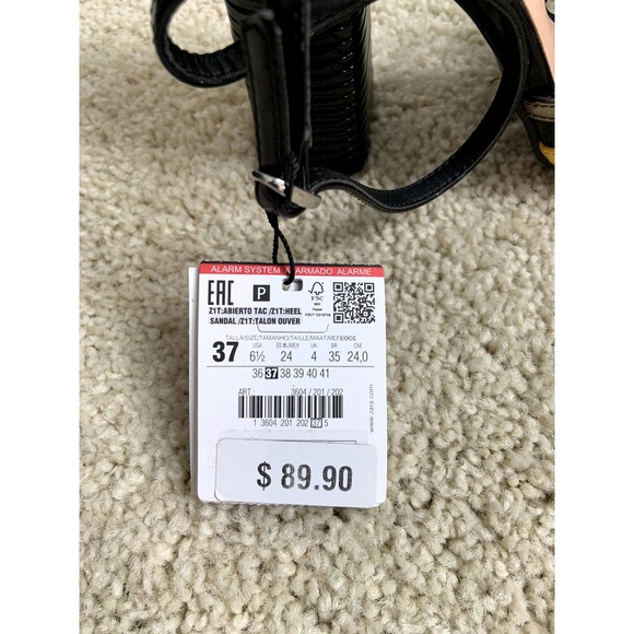 Strappy Multi-Color Sandals - Picture 8 of 8